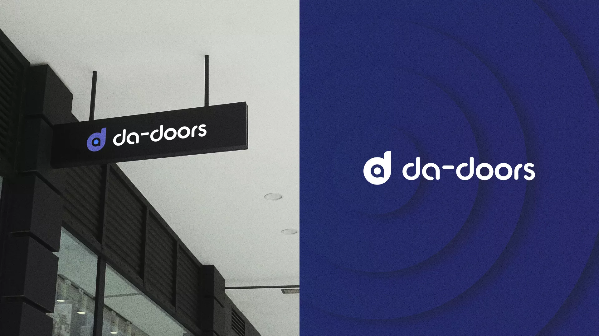 Разработка логотипа компании по продаже дверей в Ульяновске